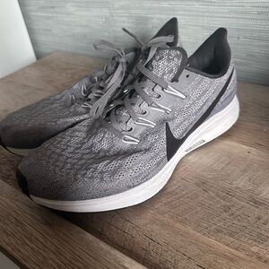 Nike Air Zoom Pegasus 36 Grey Black and White